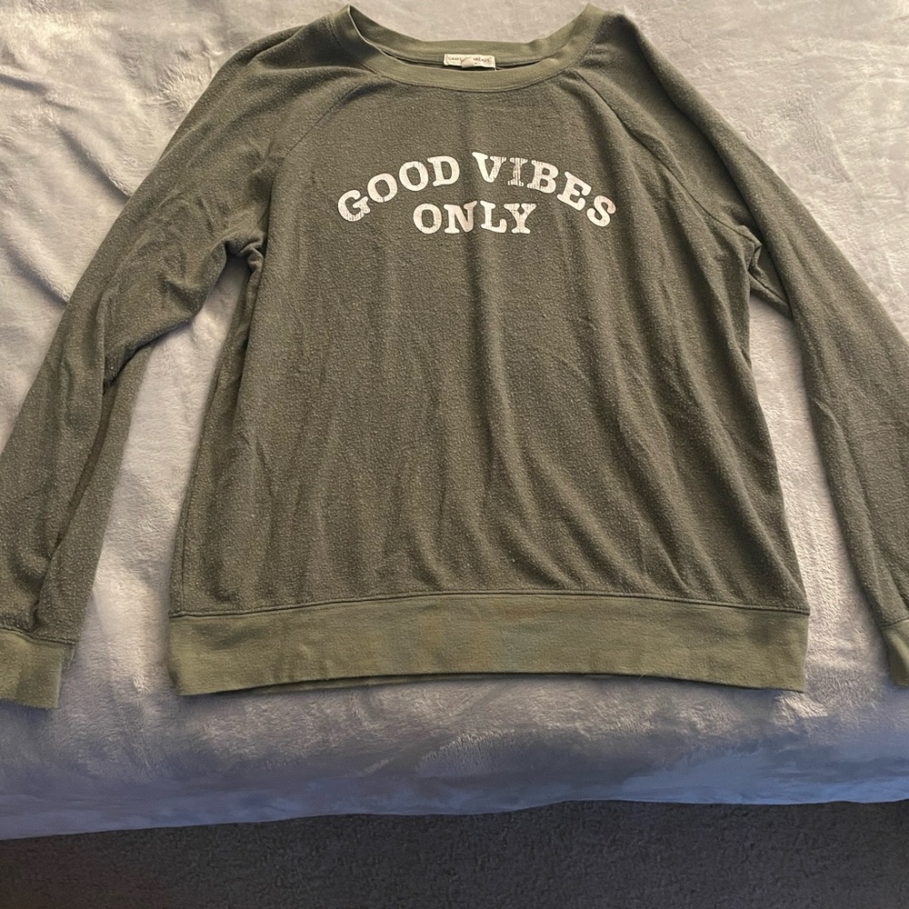 Good vibes only womens shirt